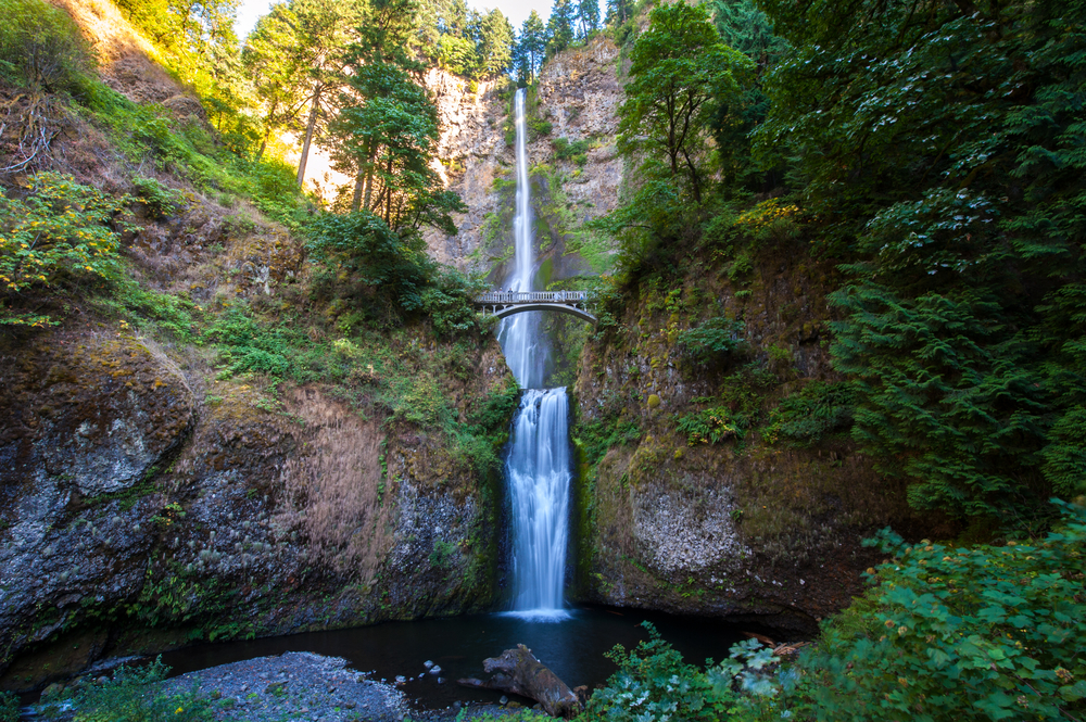 Multnomah Falls at Columbia River Gorge National Scenic Area, Oregon