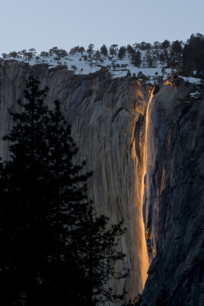 Horsetail Falls Yosemite National Park